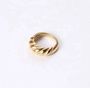 Gold Waterproof Ring Croisant Ring Chunky Ring Gold Port Elizabeth South Africa