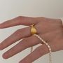 18k Gold Pvd Coated Gold Waterproof And Tarnish Free Ring Bow Imitation Ring South Africa Mooiste Boutique Port Elizabeth2