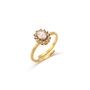 18k Gold Pvd Coated Tarnish Free Waterproof Cubic Zirconia Floral Wedding Ring Dupe Mooiste Boutique Port Elizabeth South Africa