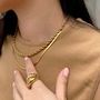 Thick Rope Chunky Necklace Waterproof 3