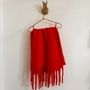 Winter Scarf Blanket Scarf Red Scarf Mooiste Boutique Port Elizabeth