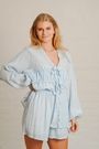 Blue Breeze Ruffle Set Short And Shirt Set 2 Pieve Set Mooiste Boutique 2