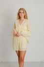Lemon Cream Ruffle Set Short And Shirt Set 2 Piece Set Mooiste Boutique 6