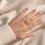 18k Gold Pvd Coated Waterproof Ring Mooiste Boutique 2
