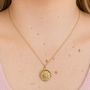 18k Gold Pvd Coated Waterproof Pendant Necklace Mooiste Boutique 2
