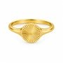 18k Gold Pvd Coated Waterproof Ring Mooiste Boutique