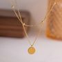 Gold Layered Dick Necklace Mothersdaygift Giftideas Gift For My Wife 2
