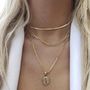 Gold Snake Chain Necklace Mooiste Boutique Ssneck01 Port Elizabethjpg 6